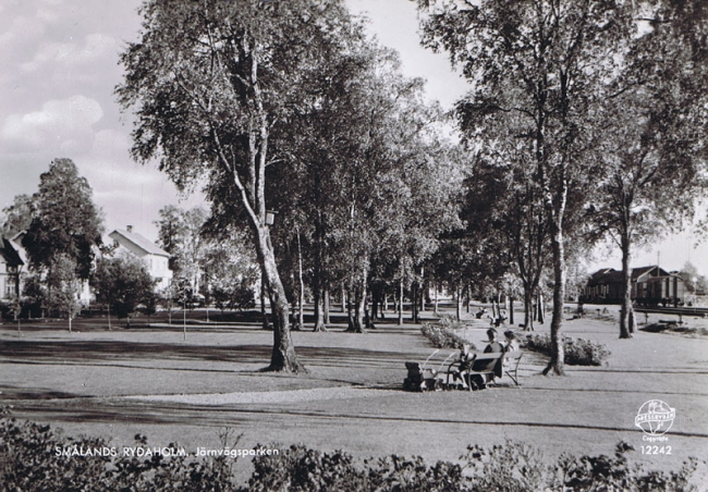 Järnvägsparken, Rydaholm (ca 1969)