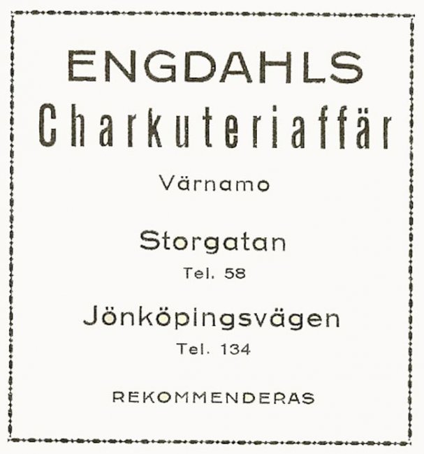 Engdahls Charkuteriaffr