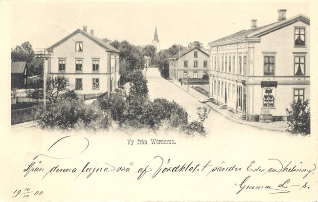 Vy från Wernamo (ca 1900)
