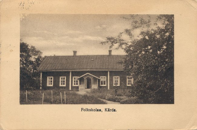 Folkskolan, Krda (ca 1923)