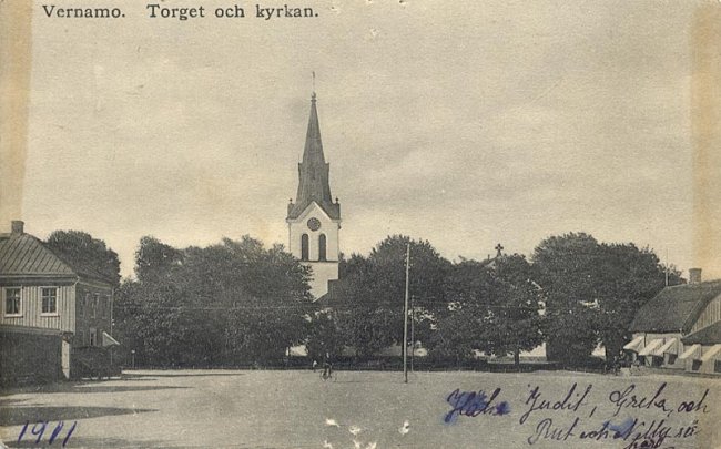 Torget och Kyrkan (ca 1911)
