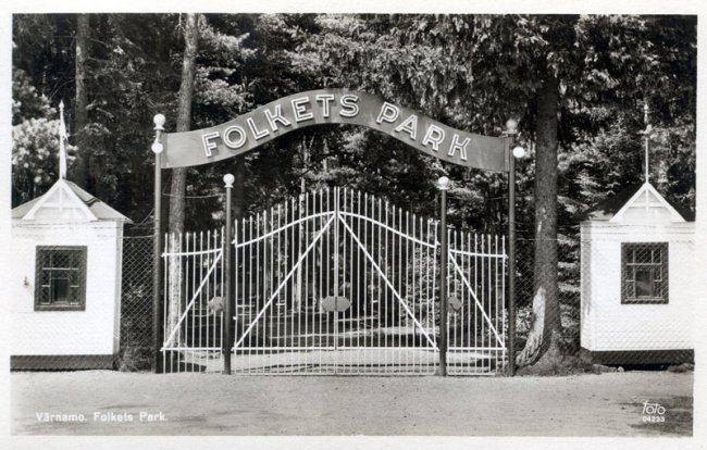 Folkets Park, entrn