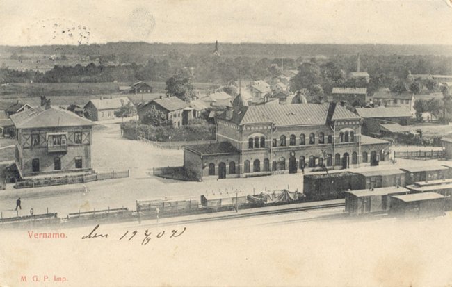 Järnvägsstationen (ca 1902)