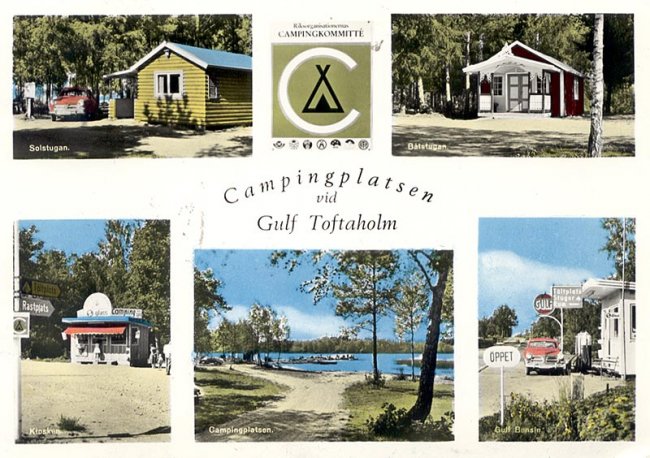 Campingplatsen, Toftaholm (ca 1969)