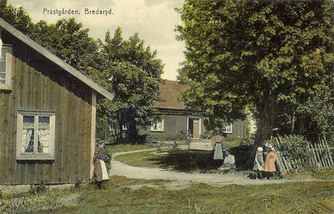 Bredaryd Prästgården ca 1911