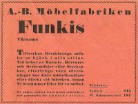 AB Möbelfabriken Funkis