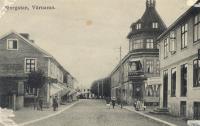 Storgatan (idag Stadshuset till hger) (ca 1912)