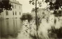 Parkgatan, översvämning 1927