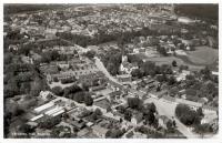 Flygfoto ver centrum av Vrnamo p 30-talet
