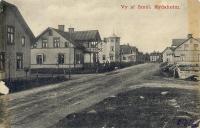 Vy av Smål. Rydaholm. Västra Storgatan. (ca 1916)