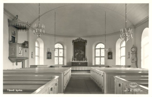 Tnn Kyrka, interir