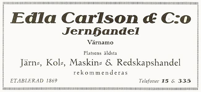 Edla Carlson & C:o