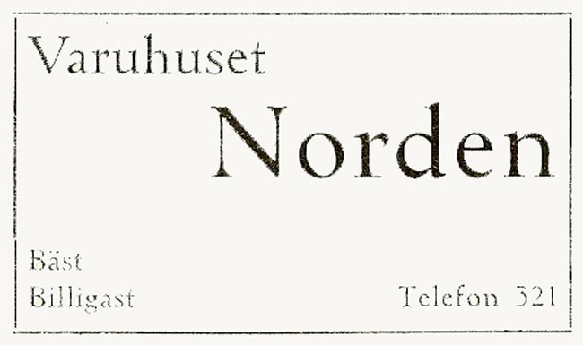 Varuhuset Norden