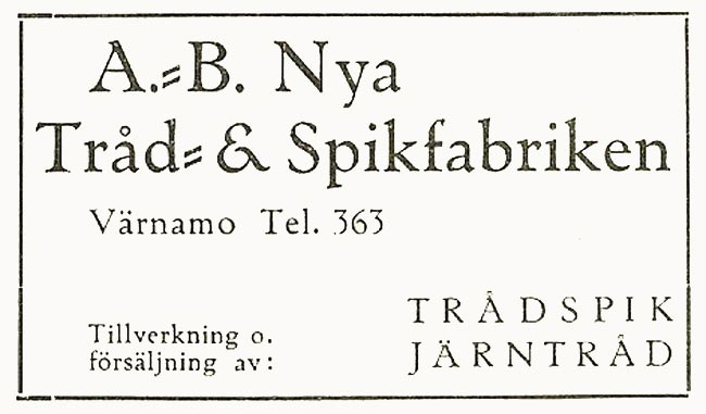 Nya Trd & Spikfabriken