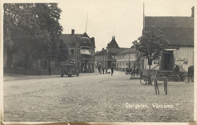 Storgatan med Torget till hger