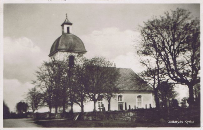 Gllaryds Kyrka (ca 1929)