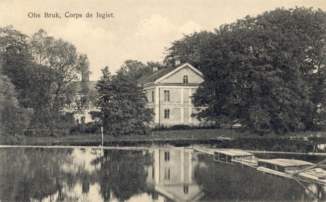 Ohs Bruk, Corps de logiet.