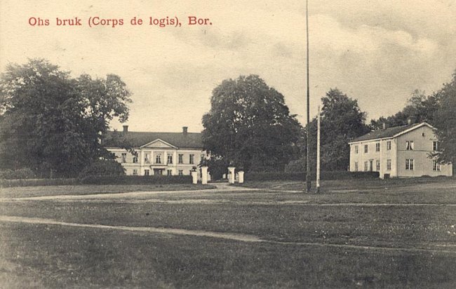 Ohs Bruk (Corps de logis), Bor.