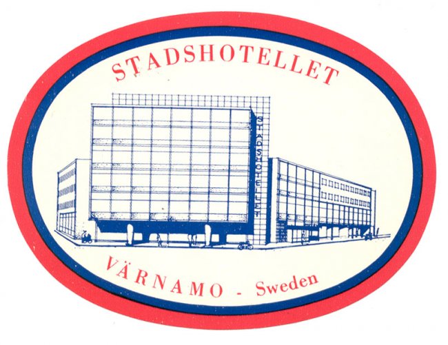Stadshotellet bagagemrke