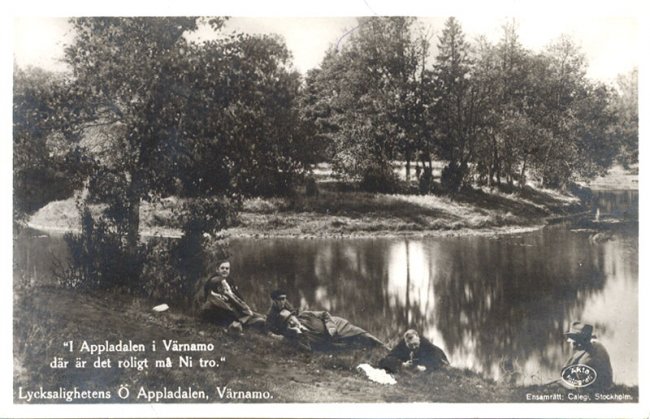Lycksalighetens , Appladalen, Vrnamo