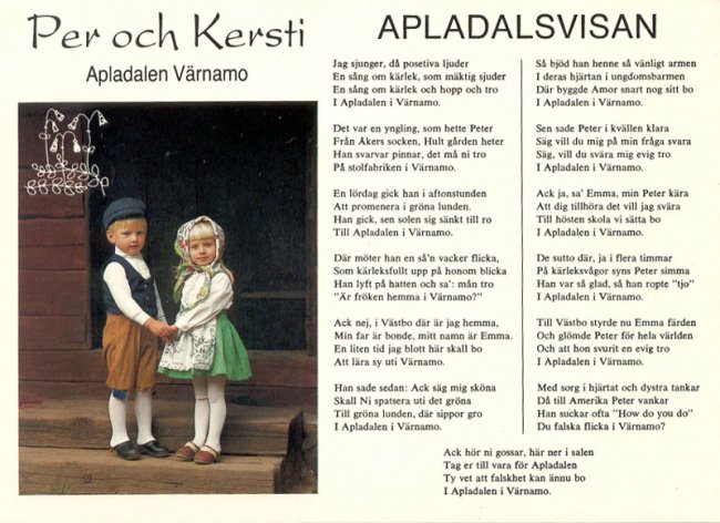 Apladalsvisan