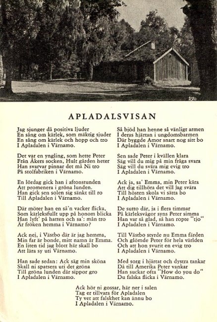 Apladalsvisan