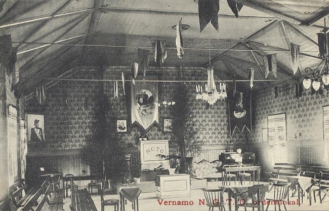 N.G.T.O. ordenslokal. (ca 1909)