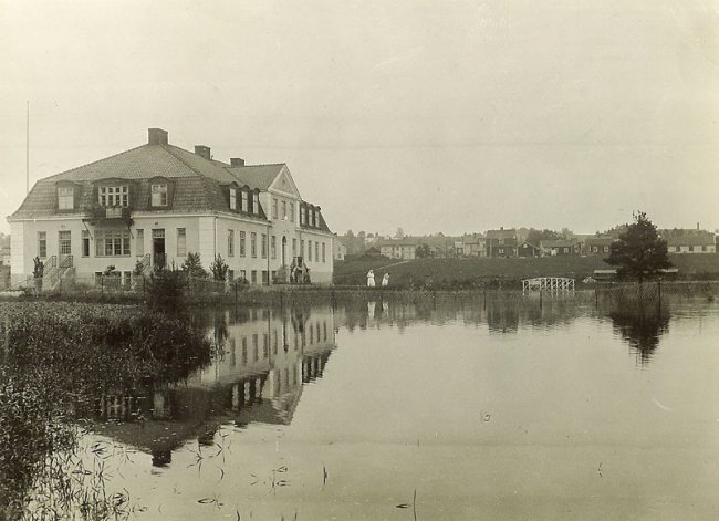 Epidemisjukhuset 1927, versvmning.