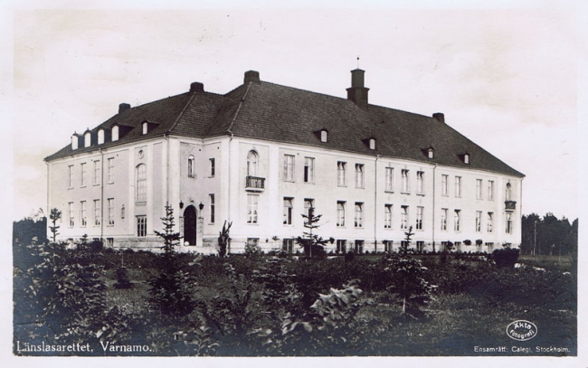 Lnslasarettet, Vrnamo (ca 1928)