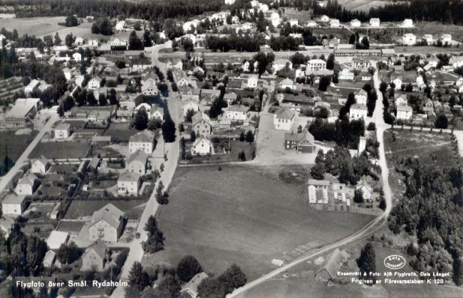 Flygfoto ver Sml. Rydaholm (ca 1959)