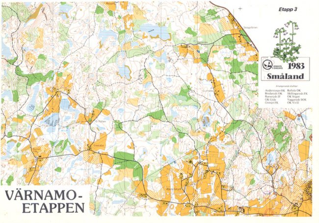 O-Ringen, Vrnamo-etappen 1983