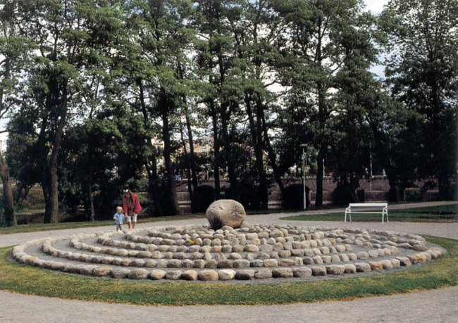 Mlaren och hans park, Sten Dunr