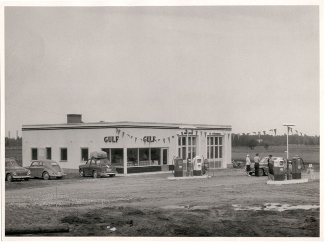 GULF bensinstation
