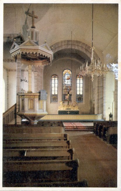 Vrnamo Kyrka, interir