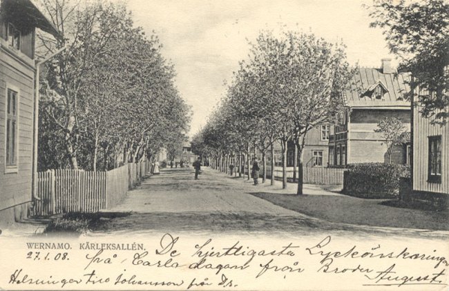 Krleksalln. (nuv Tnngatan mot norr)
