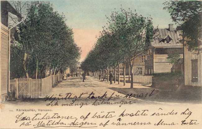 Krleksalln. (nuv Tnngatan mot norr)