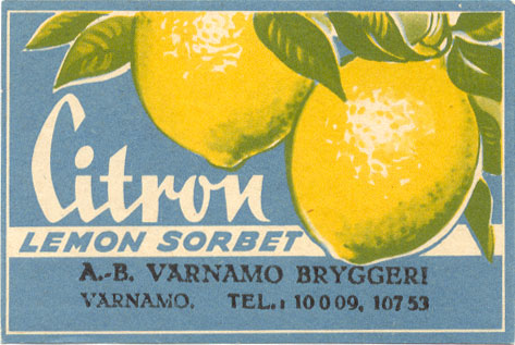 Citron Lemon Sorbet