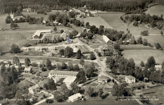 Flygfoto ver Krda 1956