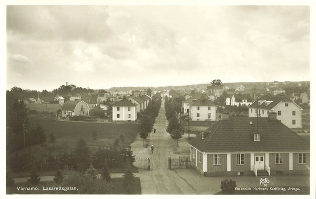 Lasarettsgatan (sett frn lasarettet mot centrum)