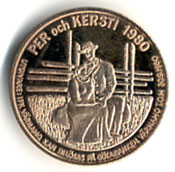 Lokalmynt 1980 (baksida)