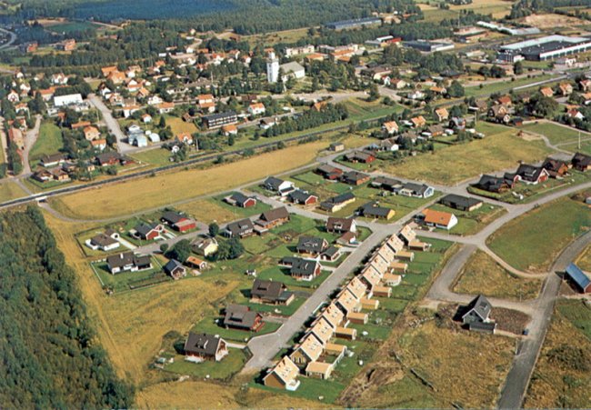 Flygfoto ver Bredaryd 1982