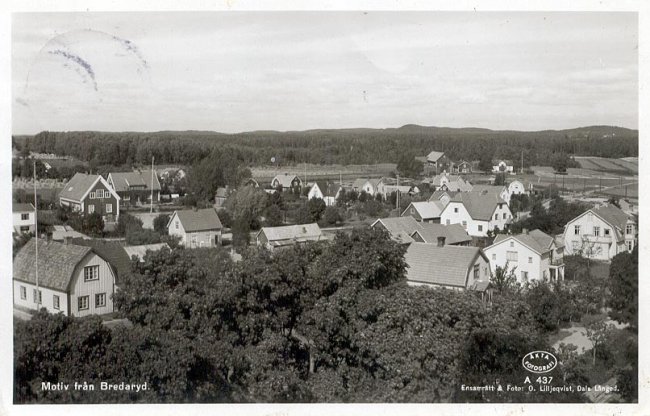 Motiv frn Bredaryd (ca 1948)