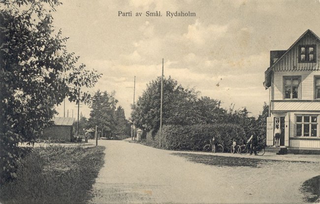 Parti av Sml. Rydaholm, Vstra Storgatan