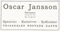 Oscar Jansson