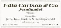 Edla Carlson & C:o