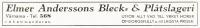 Elmer Anderssons Bleck & Pltslageri