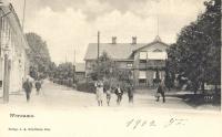 Gstisplan med Turisten i bakgrunden ca 1902