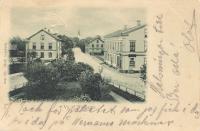 Vy af Wernamo (Storgatan o Centralplan idag) (ca 1901)