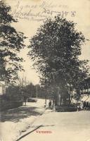 Storgatan, med bron i bakgrunden