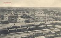Järnvägsstationen (ca 1911) Järnvägsstationen (ca 1911)